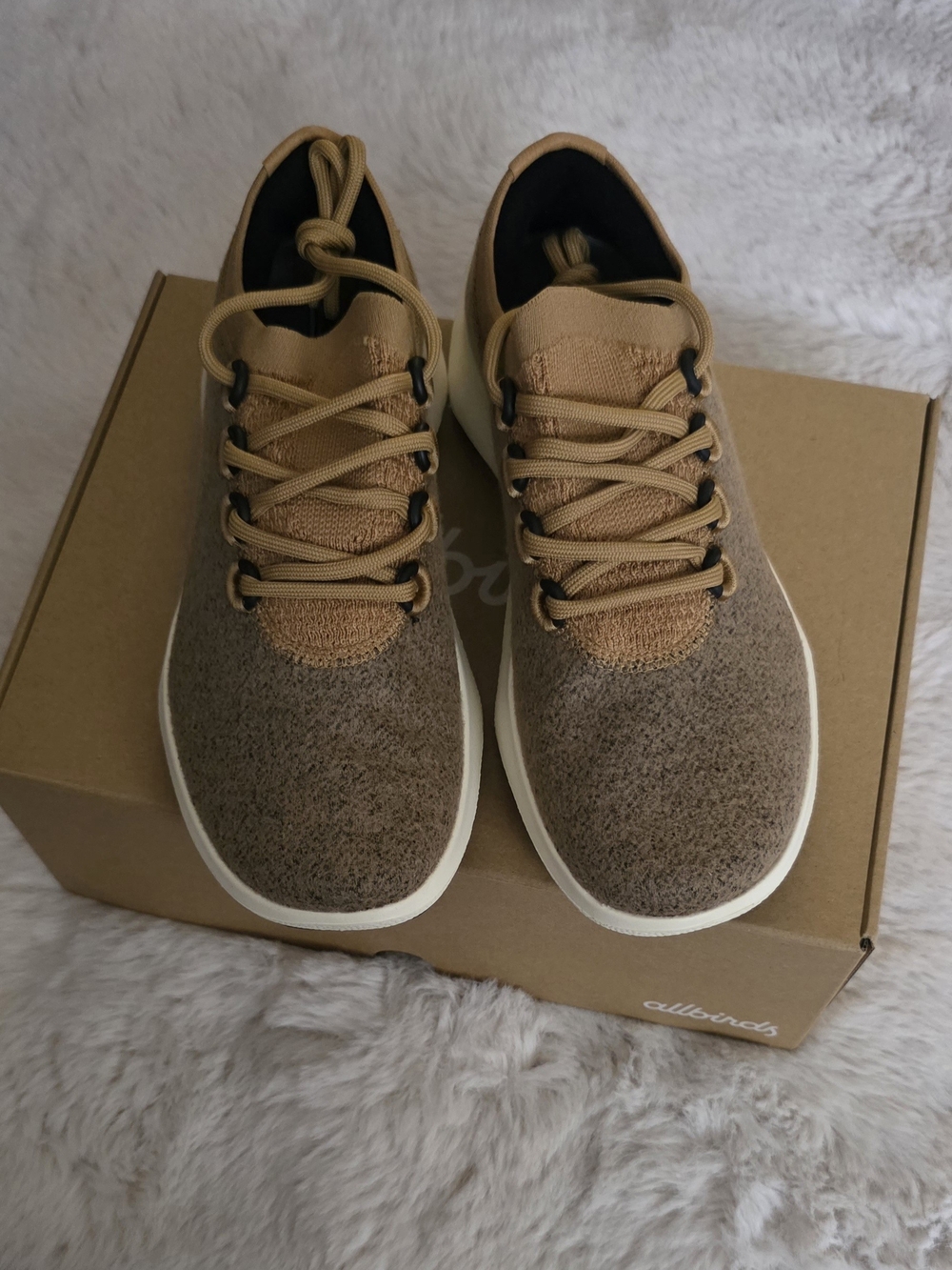 Allbirds Men's Brown Casual Lace-Up Sneakers